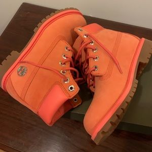 Coral Timberland Boots